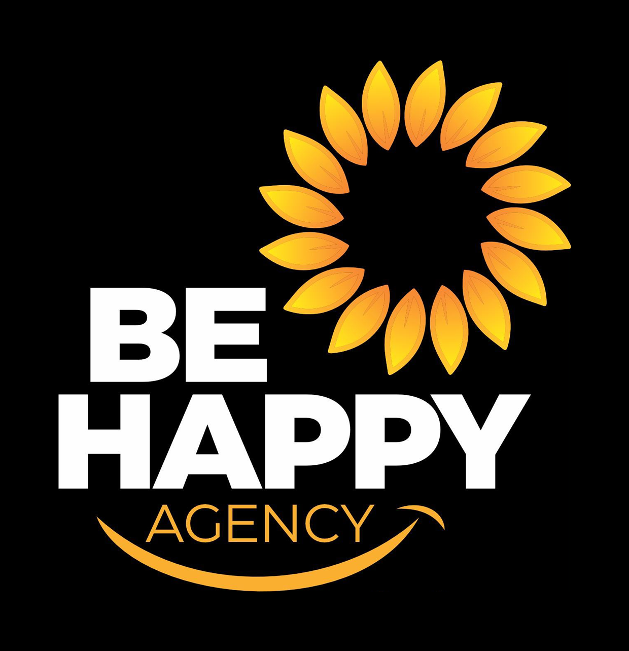 Logo Be Happy Agency